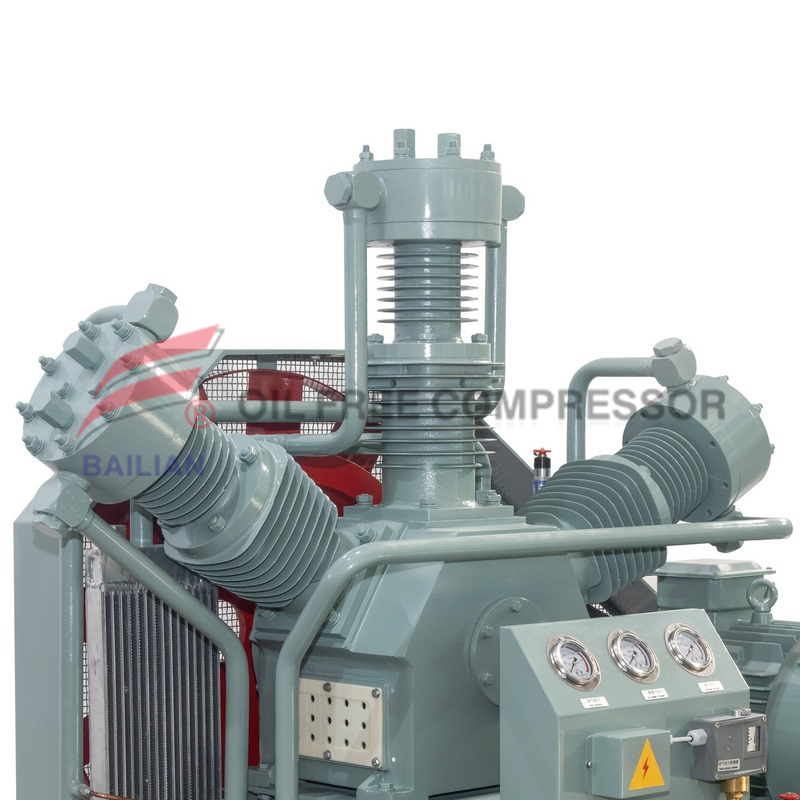 Безмасляный азотный компрессор для лазерной резки, 100 нм3, 40 бар